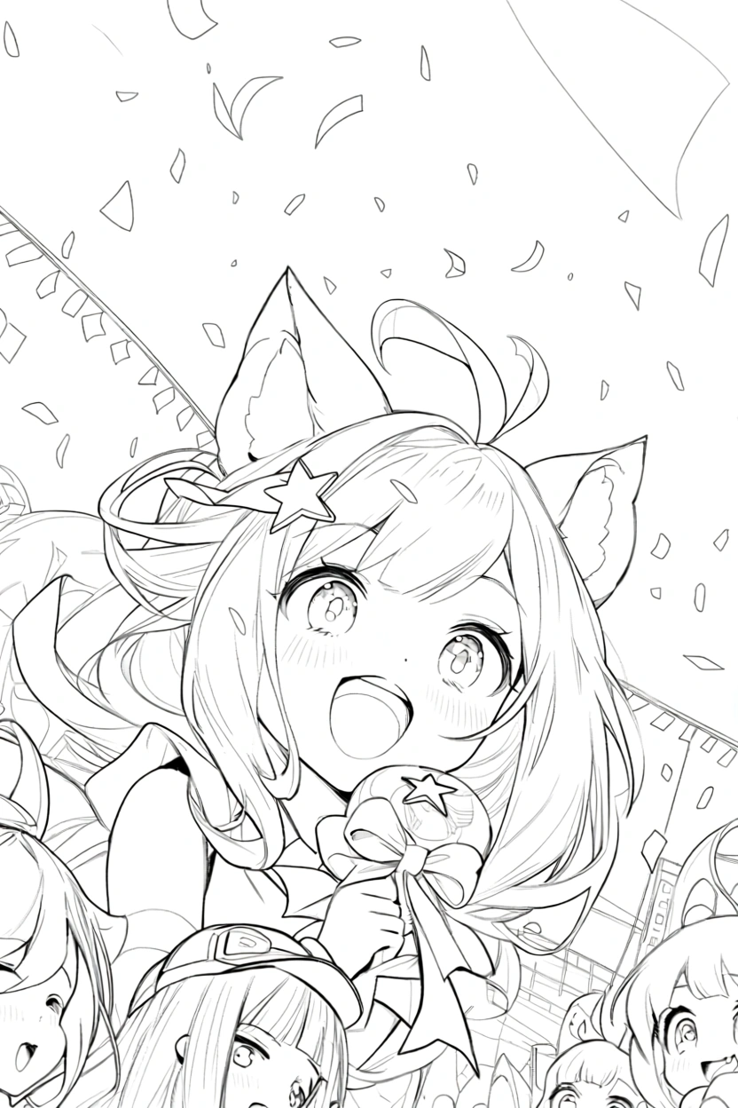 girl coloring pages - coloring page