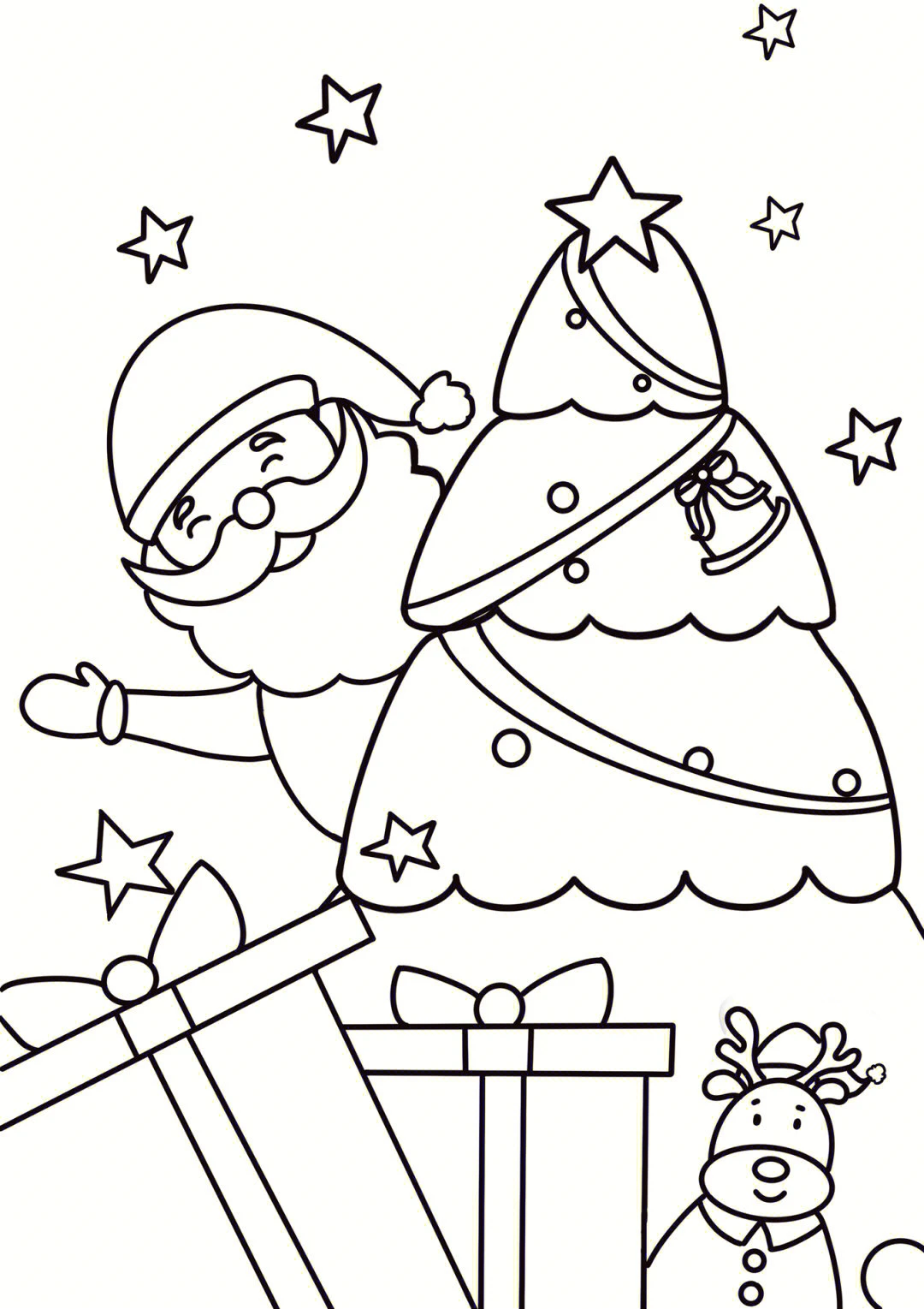 christmas coloring pages for kids - adult coloring pages