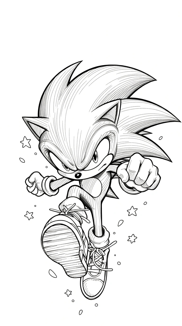 sonic color pages - coloring pages