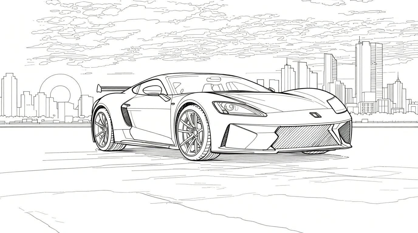 cars coloring pages - cute coloring pages