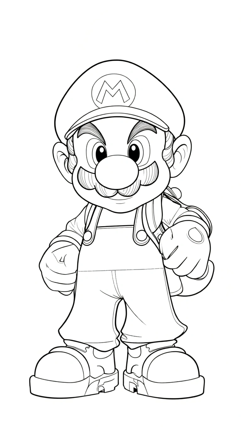 super mario coloring pages - coloring pages for kids