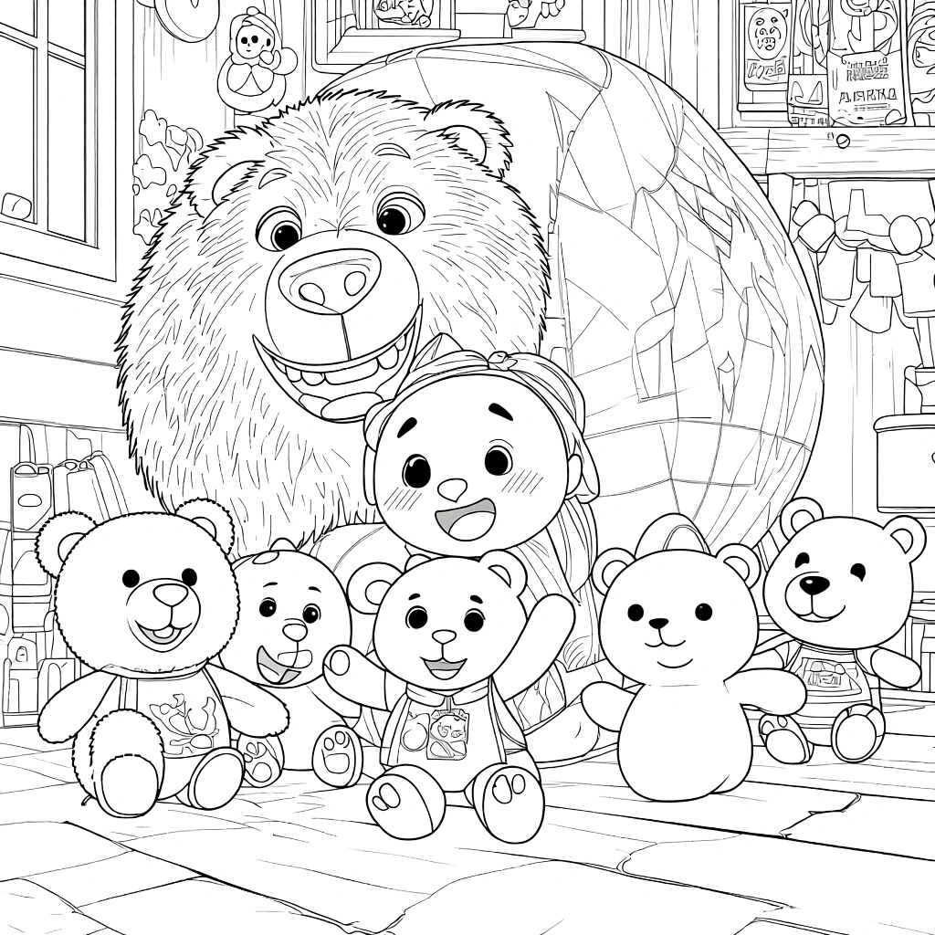 bear coloring pages - crayola coloring pages