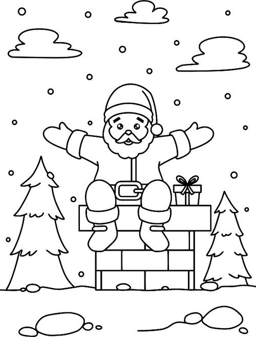 coloring pages christmas printable - coloring book