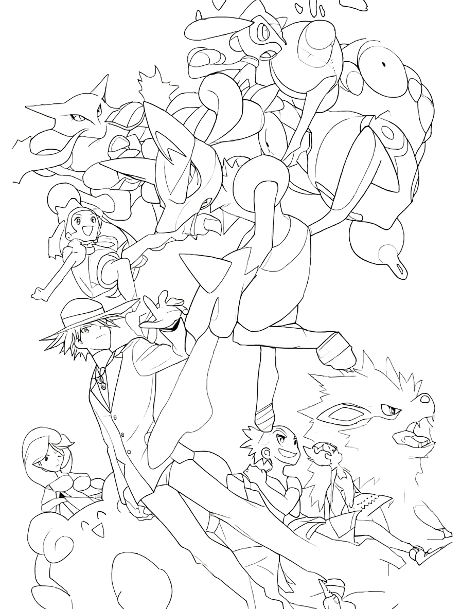 free pokemon coloring pages - coloring pages