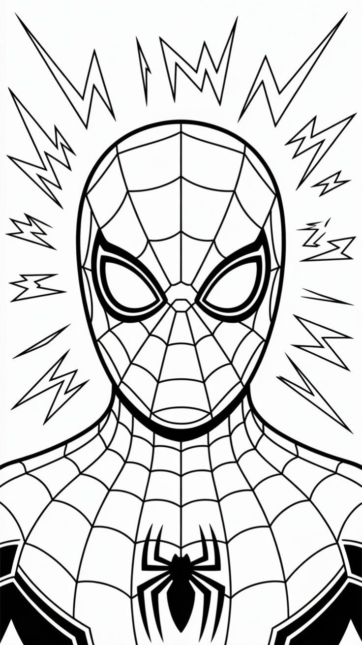 coloring pages spiderman - free coloring pages