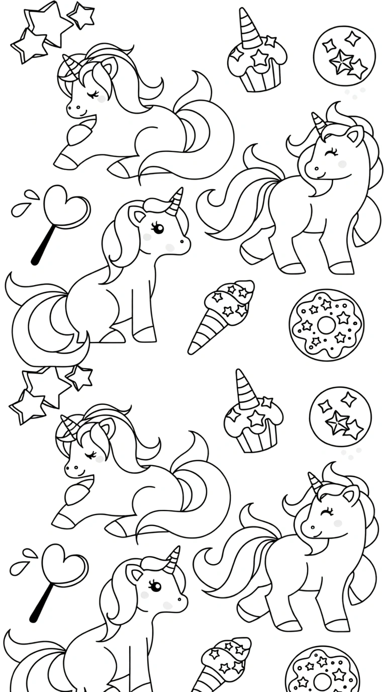 unicorn coloring pages - coloring pages free