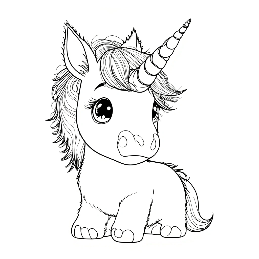 unicorn coloring pages - free coloring pages for kids