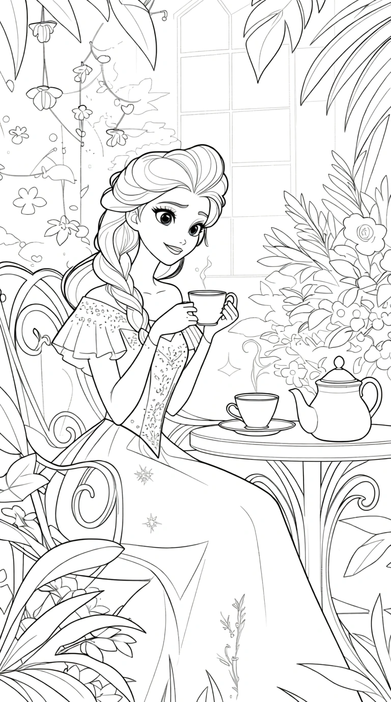 printable princess coloring pages - coloring pages free