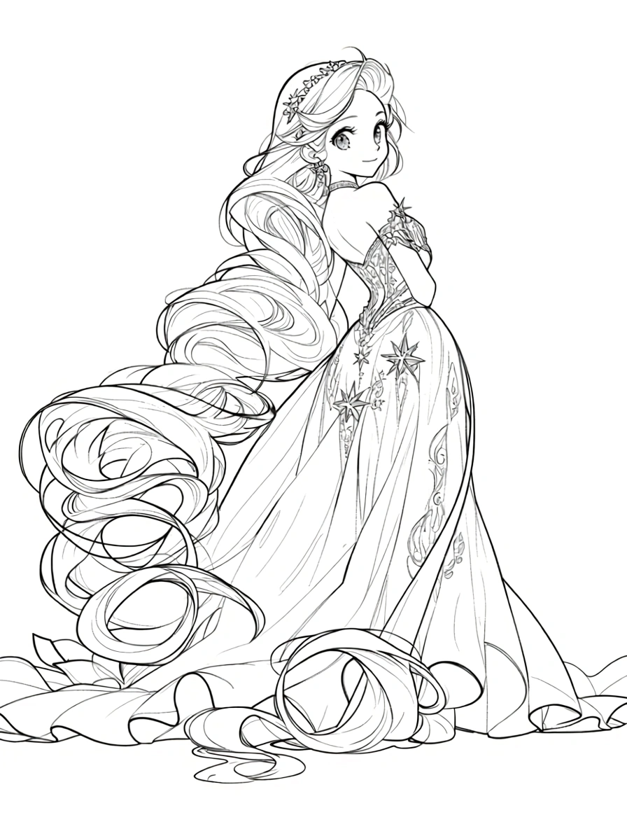 free princess coloring pages - coloring pages free