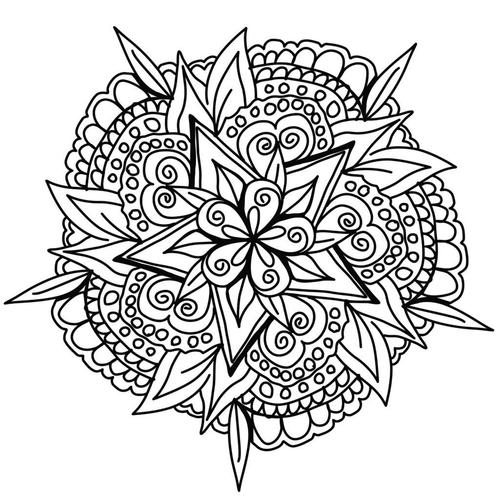 mandala coloring pages - printable coloring pages