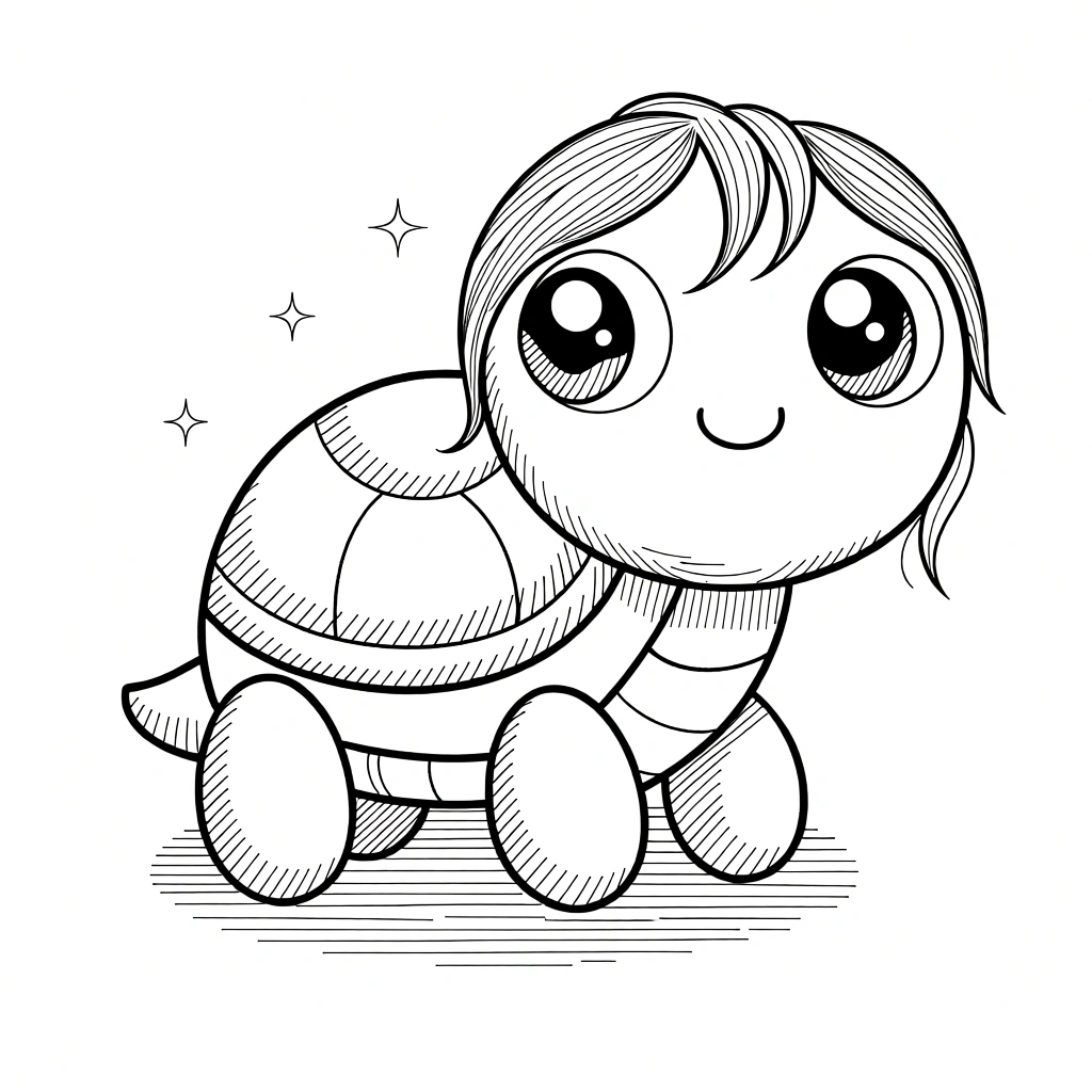 turtle coloring pages - coloring sheet