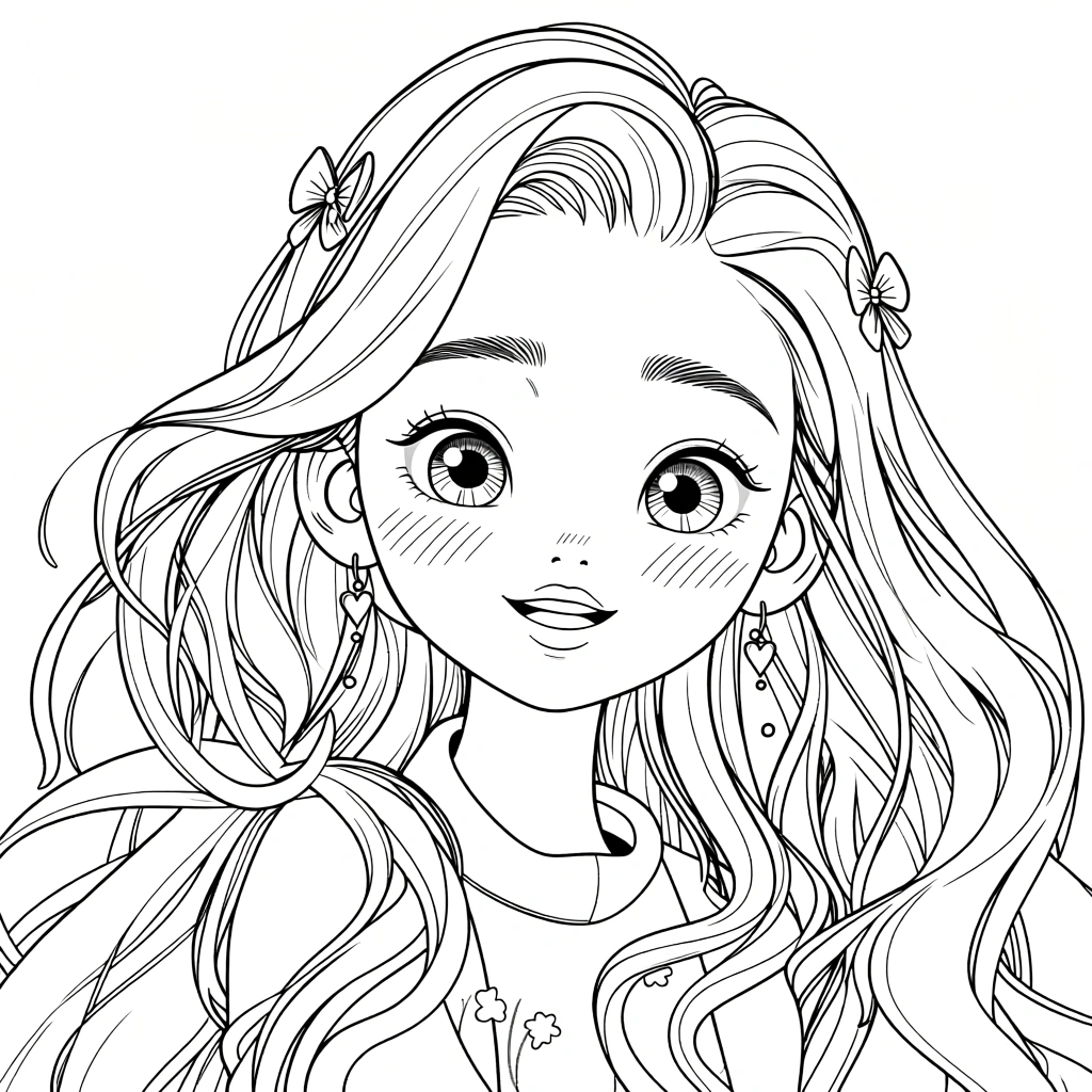barbie printable coloring pages - coloring page for kids