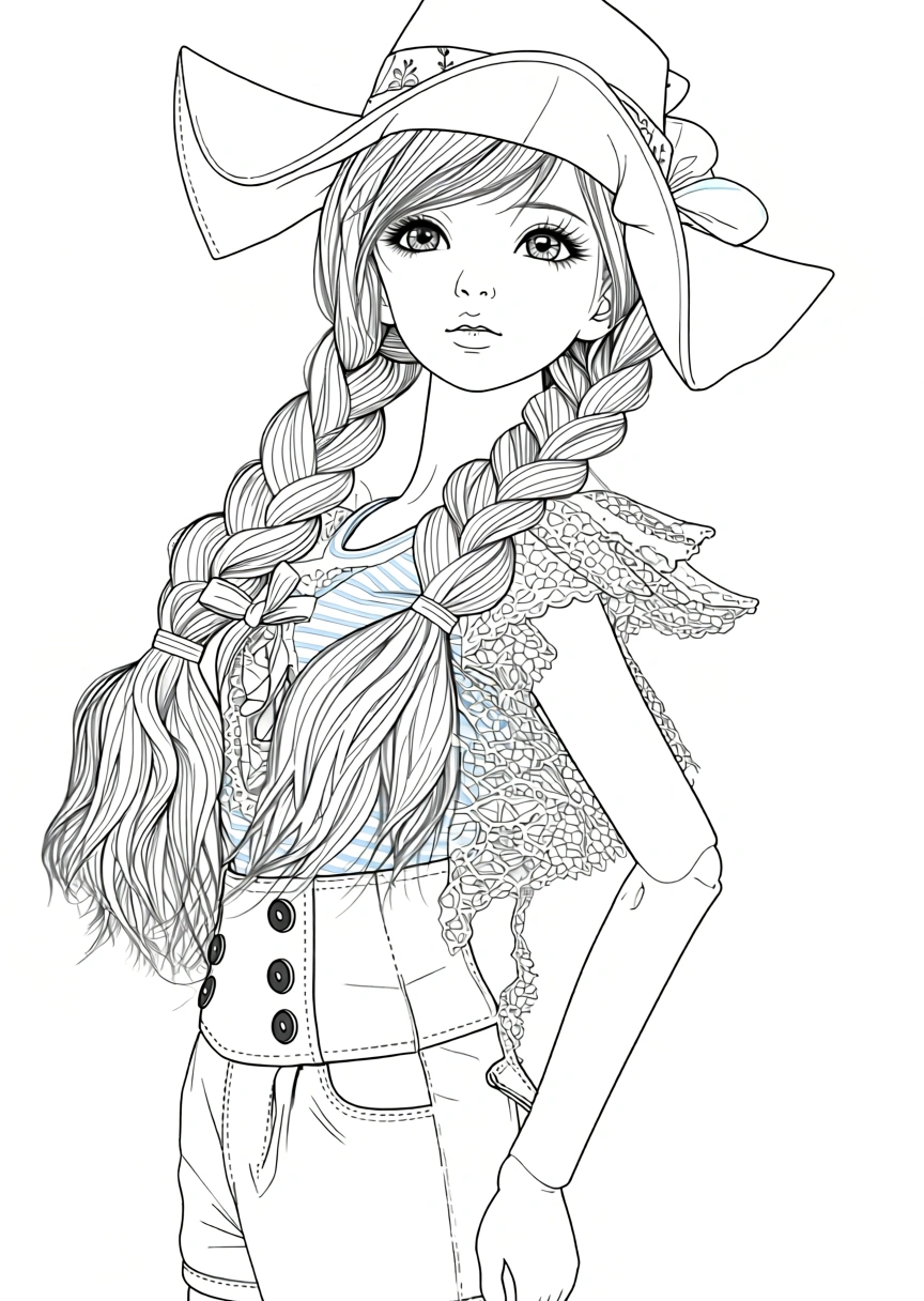 barbie coloring pages printable - kids coloring pages
