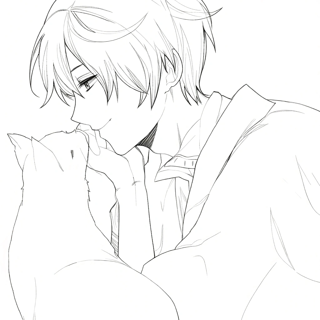 coloring pages of anime - coloring book