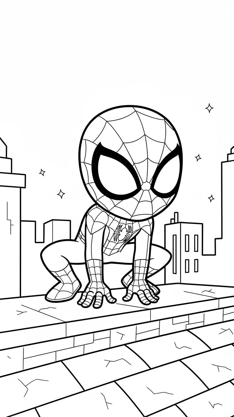 coloring pages spiderman - free coloring pages