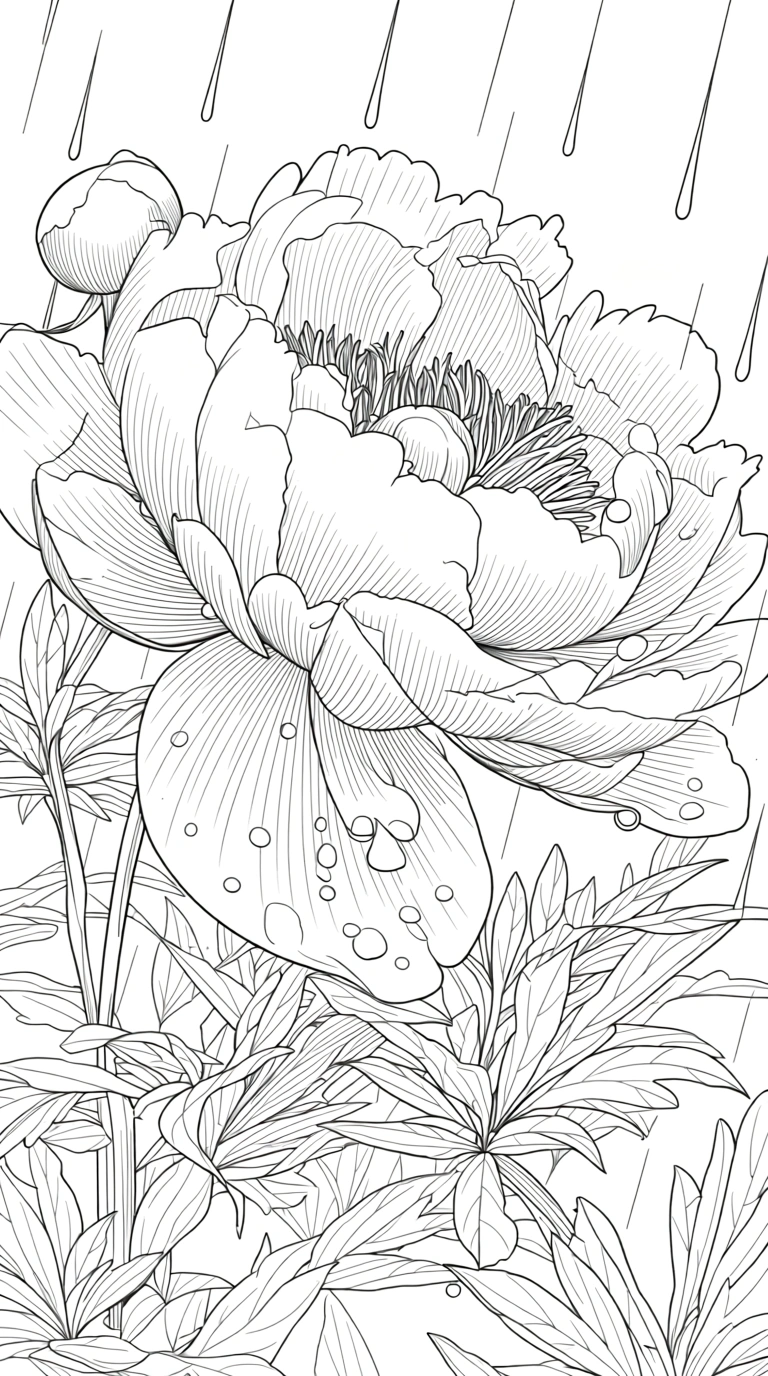 flower coloring pages printable - coloring pages