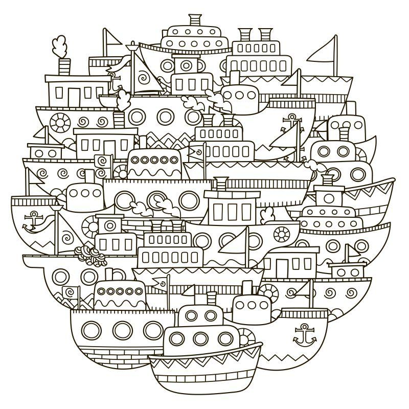 coloring pages mandala - coloring sheets