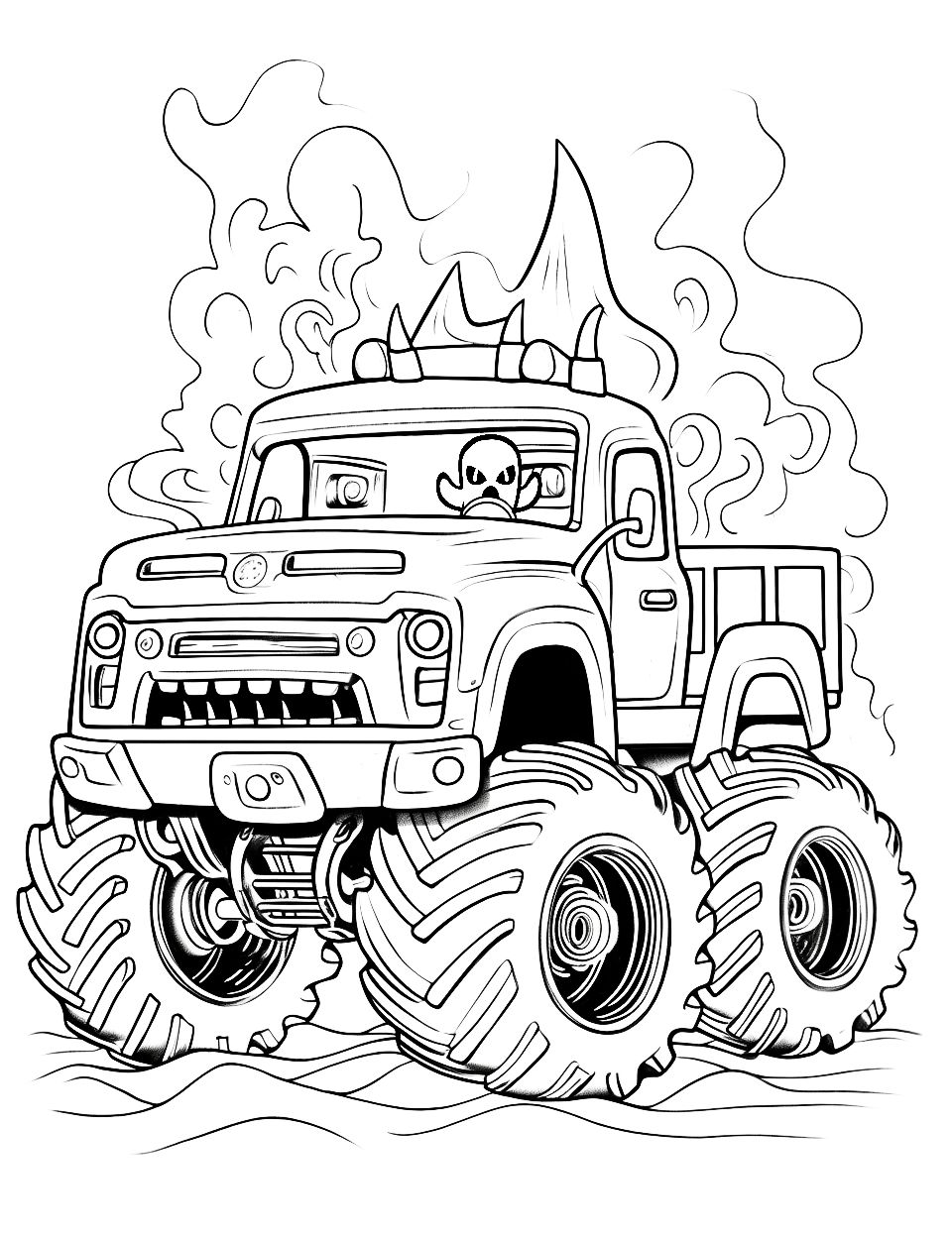 monster high coloring pages - coloring sheet